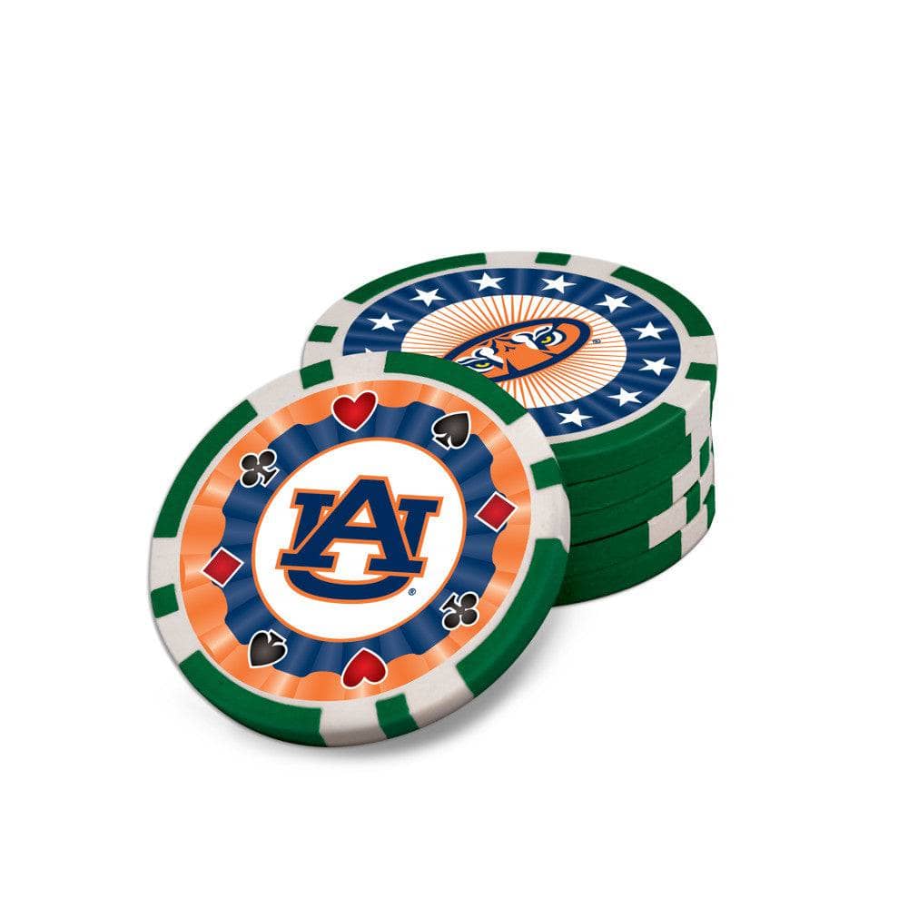 Auburn Tigers 300 Piece Poker Set - Image 4