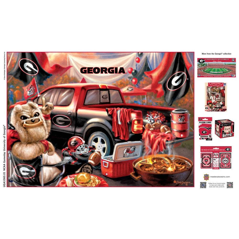 Georgia Bulldogs - Gameday 1000 Piece Jigsaw Puzzle - Image 4