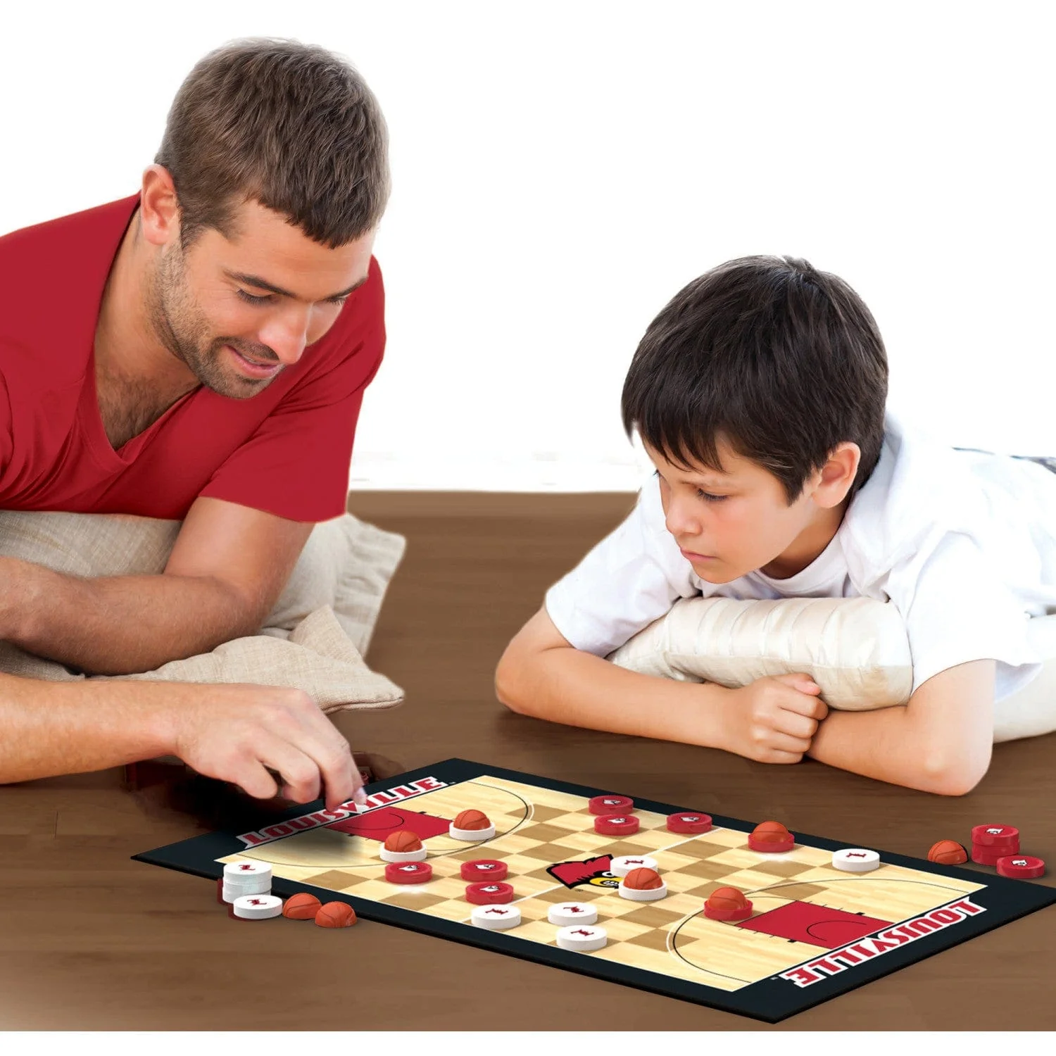 Louisville Cardinals Checkers Board Game - Image 4