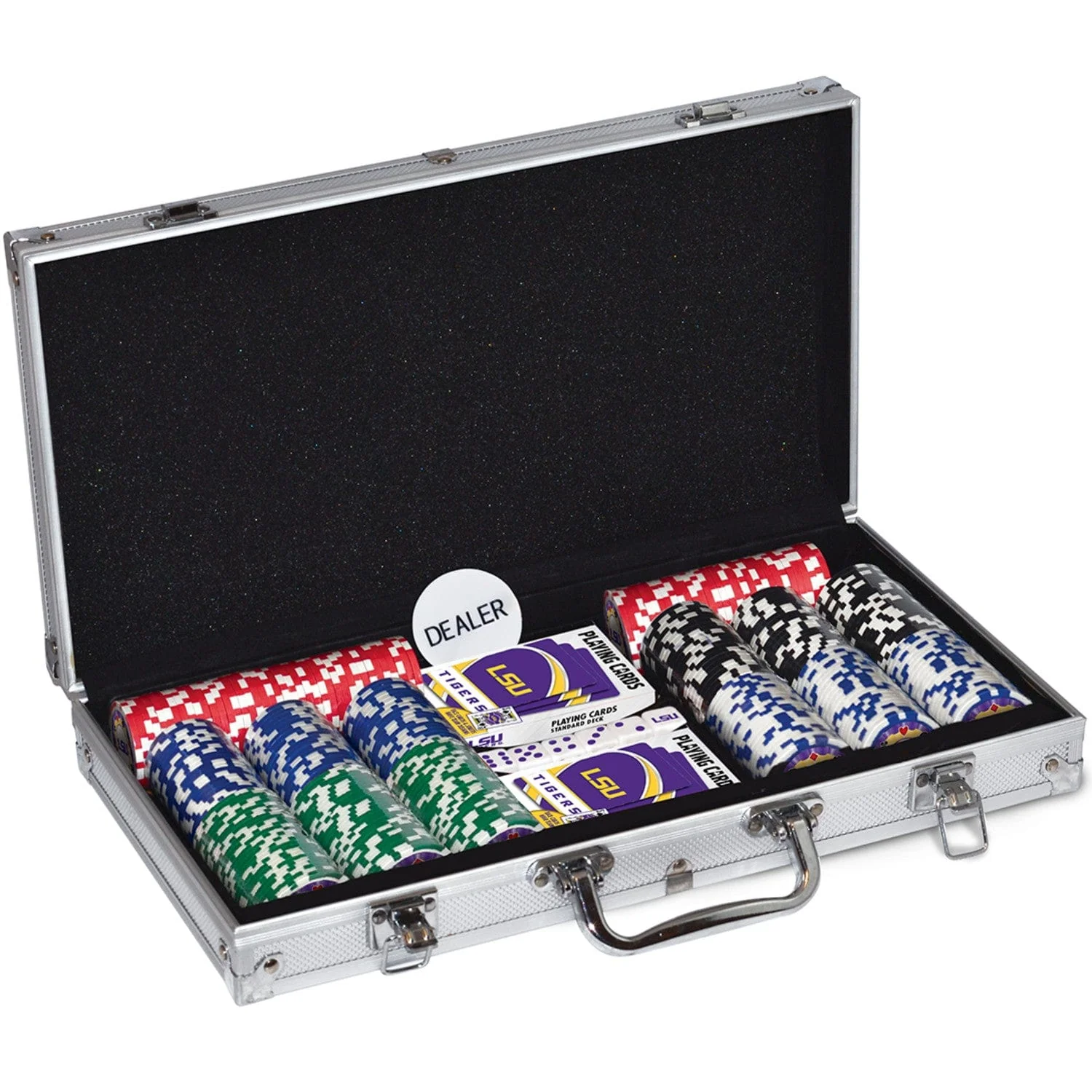 LSU Tigers 300 Piece Poker Set - Image 3