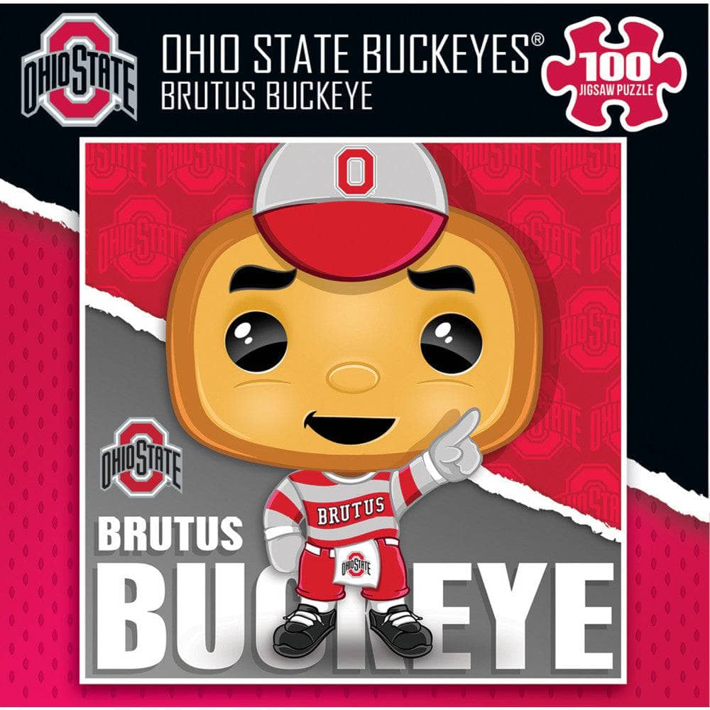 Ohio State Buckeyes - NCAA Mascot 100 Piece Jigsaw Puzzle - Image 3