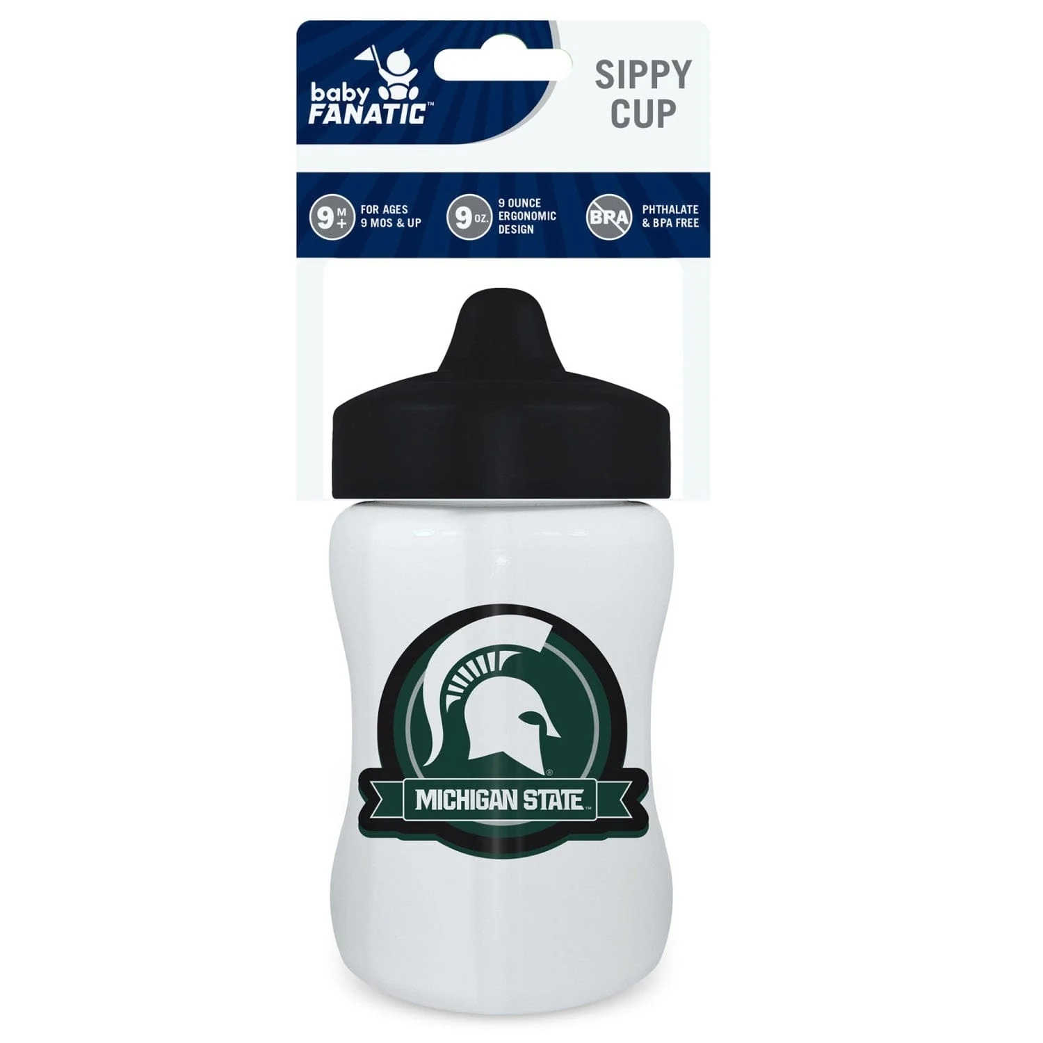 Michigan State Spartans Sippy Cup - Image 2