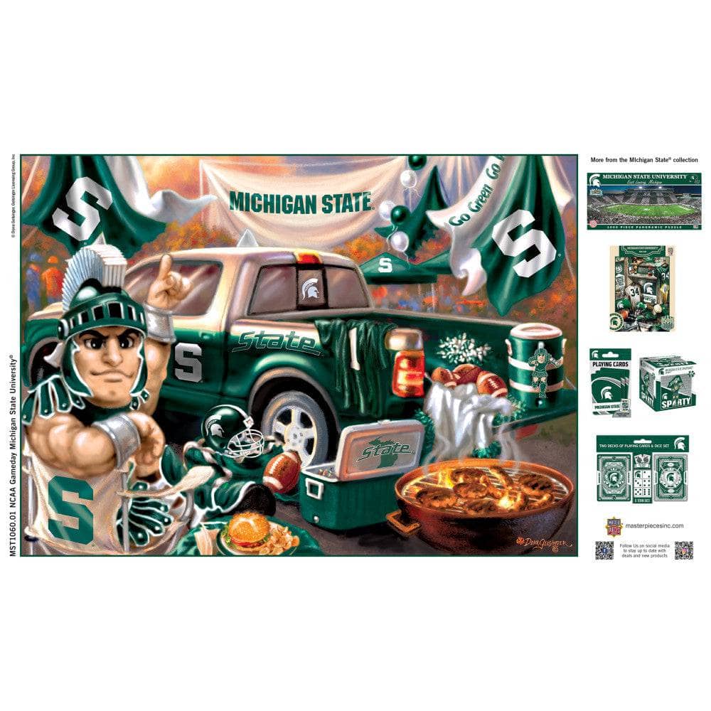 Michigan State Spartans - Gameday 1000 Piece Jigsaw Puzzle - Image 4
