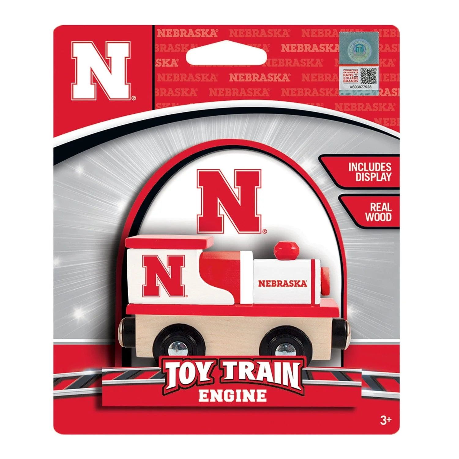 Nebraska Cornhuskers Toy Train Engine - Image 2