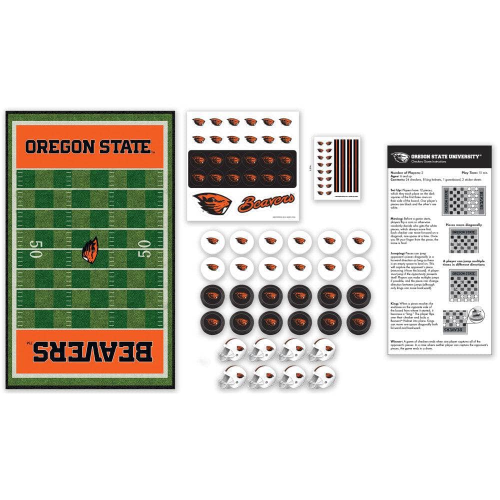 Oregon State Beavers Checkers Board Game - Image 2