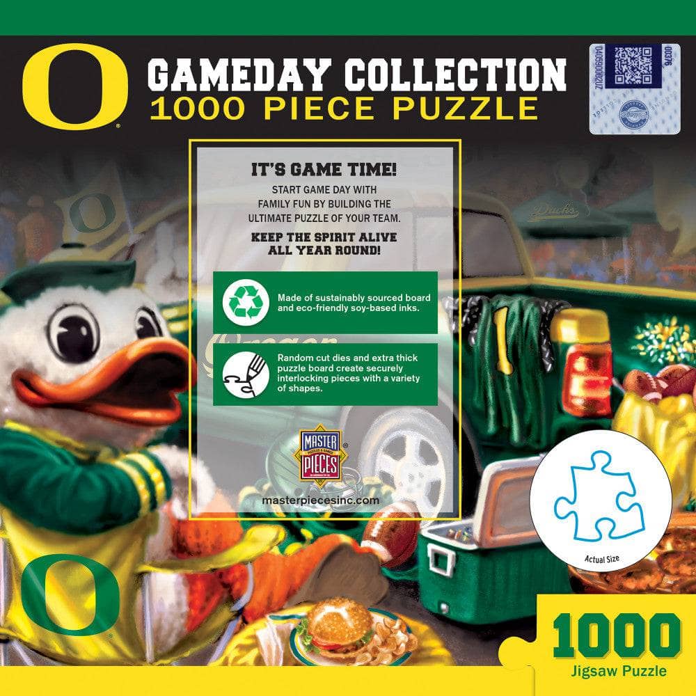 Oregon Ducks - Gameday 1000 Piece Jigsaw Puzzle - Image 3