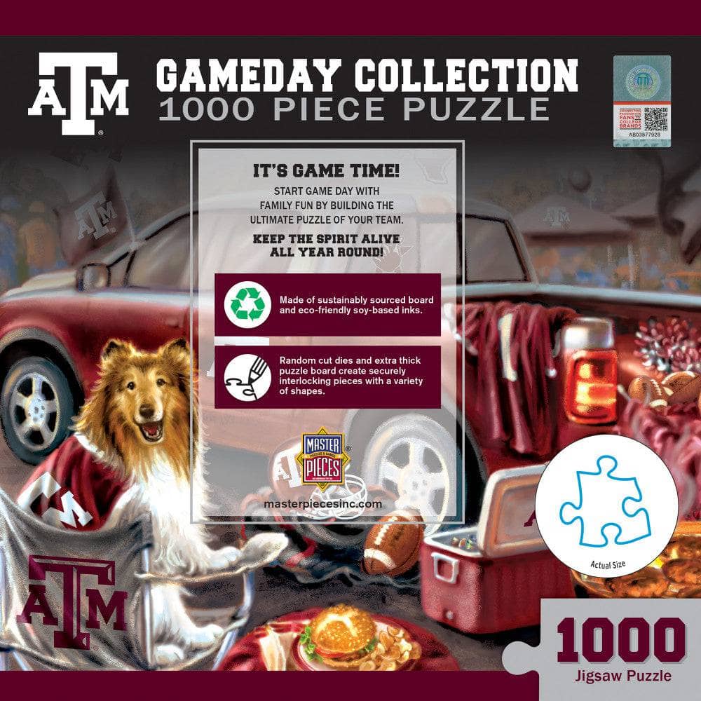 Texas A&M Aggies - Gameday 1000 Piece Jigsaw Puzzle - Image 3