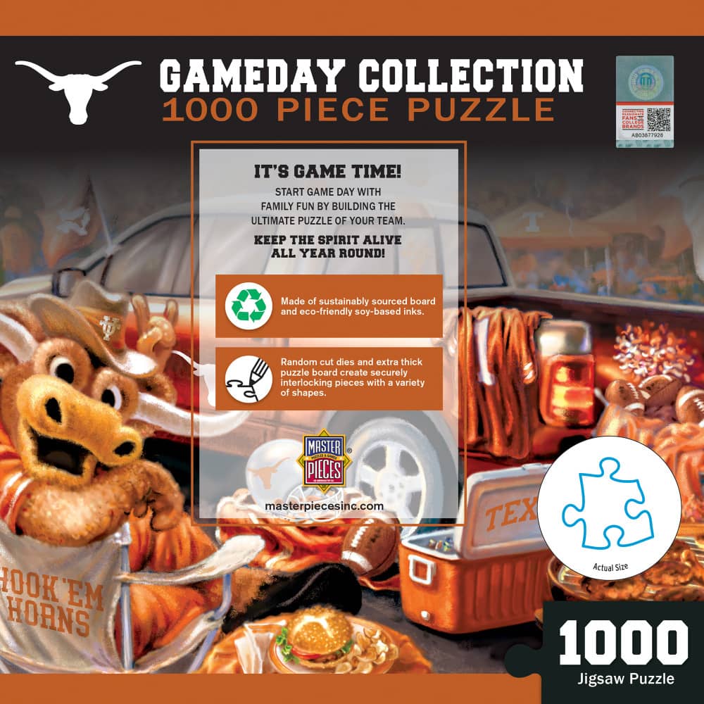 Texas Longhorns - Gameday 1000 Piece Jigsaw Puzzle - Image 3