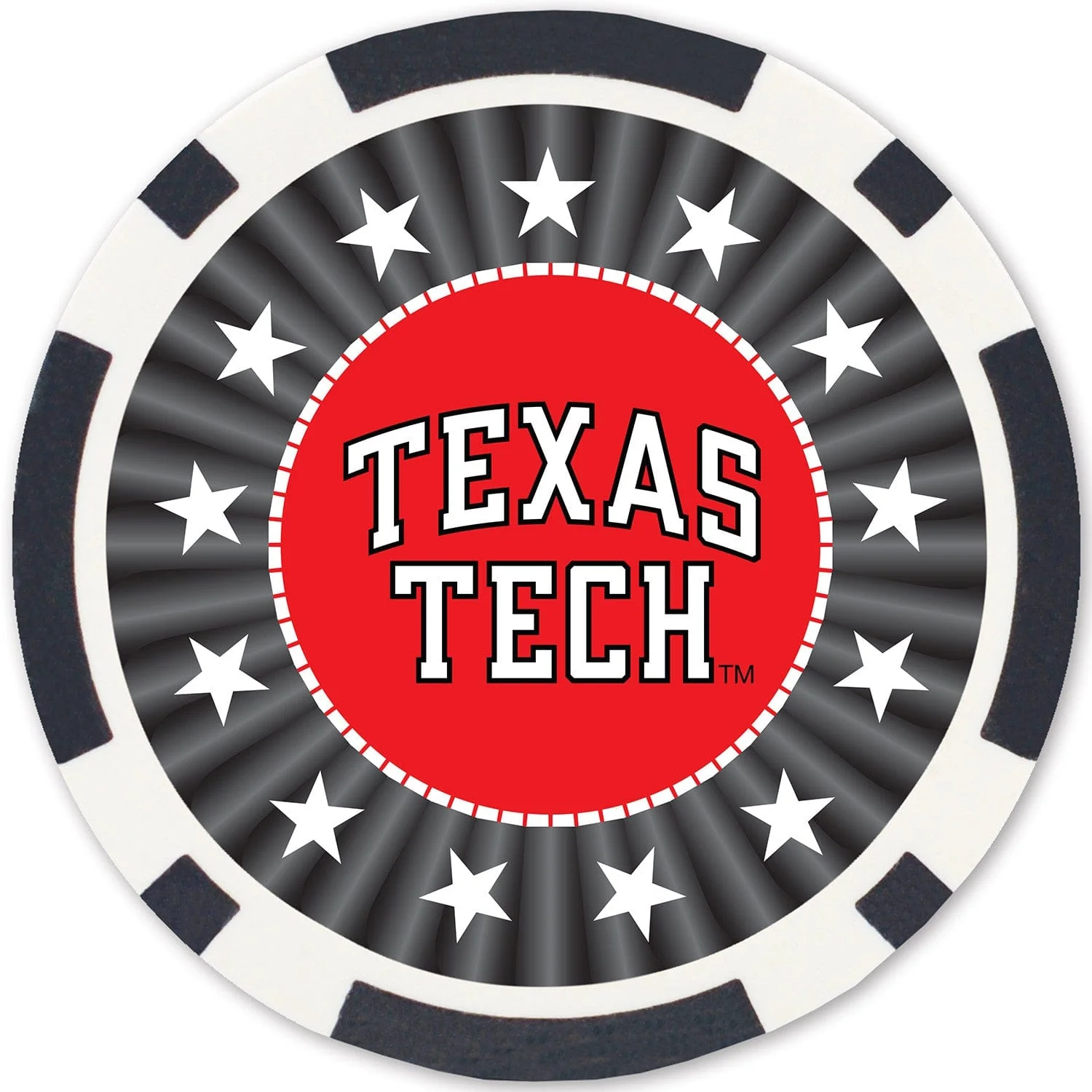 Texas Tech Red Raiders 100 Piece Poker Chips - Image 3