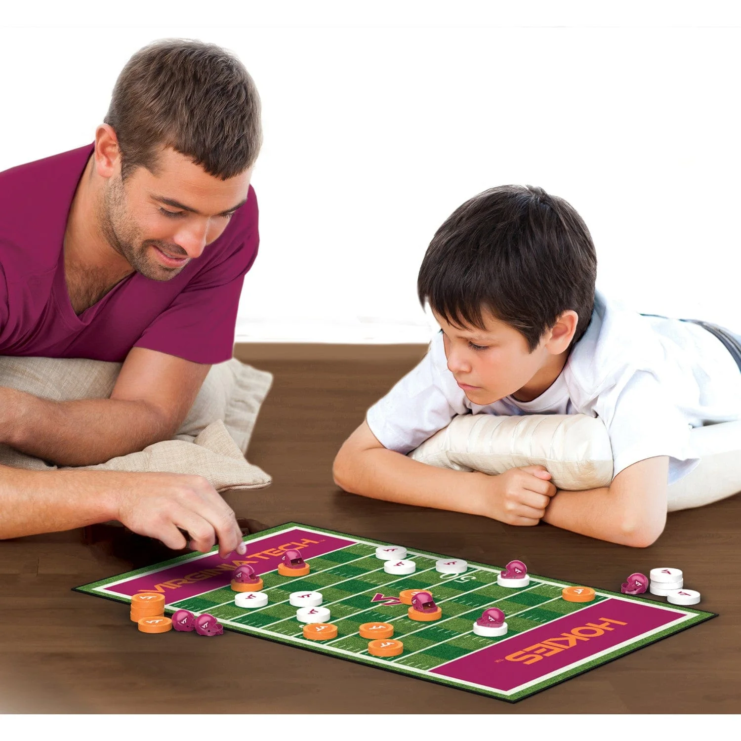 Virginia Tech Hokies Checkers Board Game - Image 4