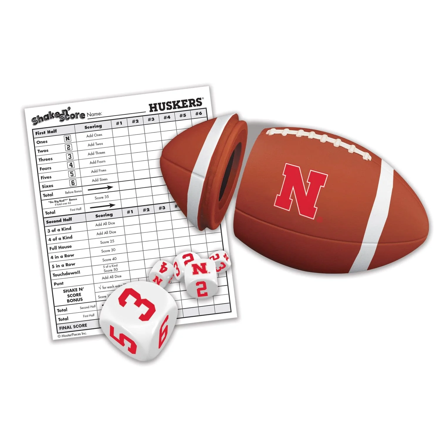 Nebraska Cornhuskers Shake n' Score - Image 2