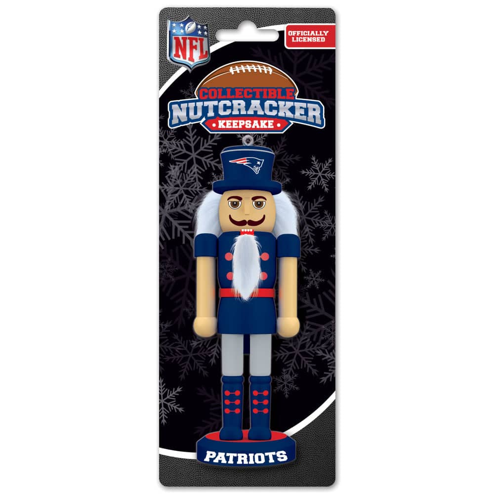 New England Patriots - Keepsake Nutcracker - Image 2