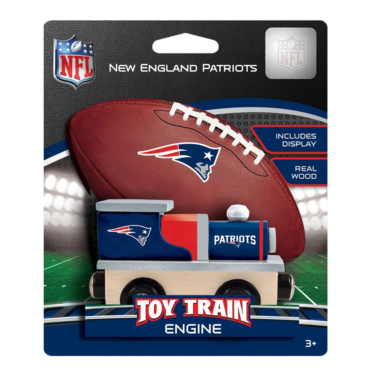 New England Patriots Toy Train Engine - Image 2