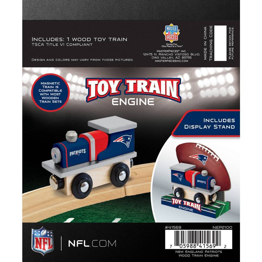 New England Patriots Toy Train Engine - Image 3