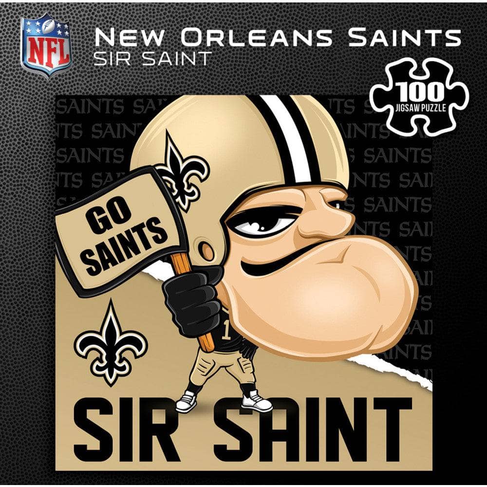 New Orleans Saints - NFL Mascot 100 Piece Jigsaw Puzzle - Image 3