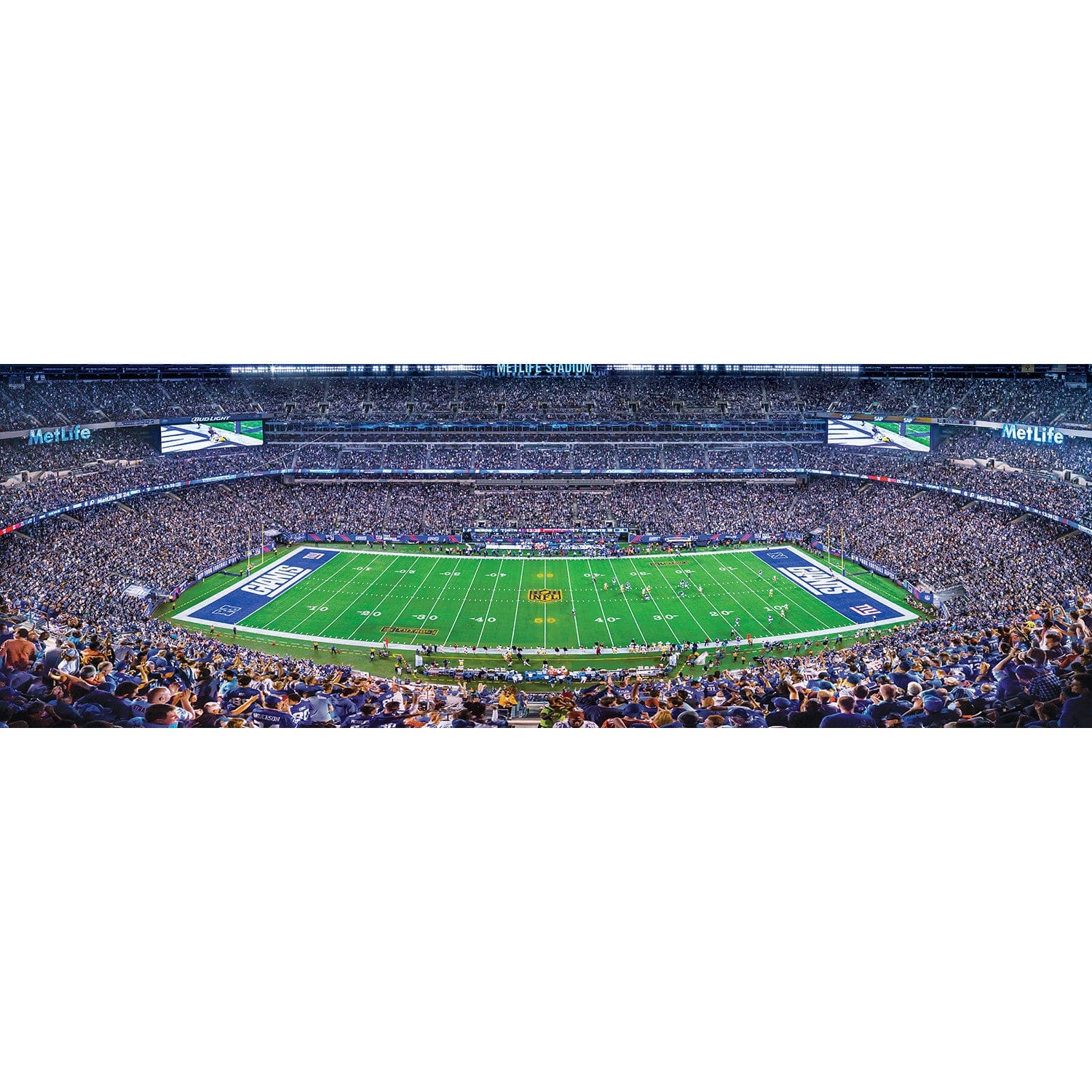 New York Giants - 1000 Piece Panoramic Jigsaw Puzzle - Image 2