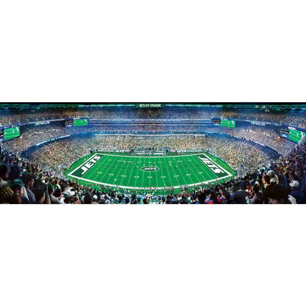 New York Jets - 1000 Piece Panoramic Jigsaw Puzzle - Image 2