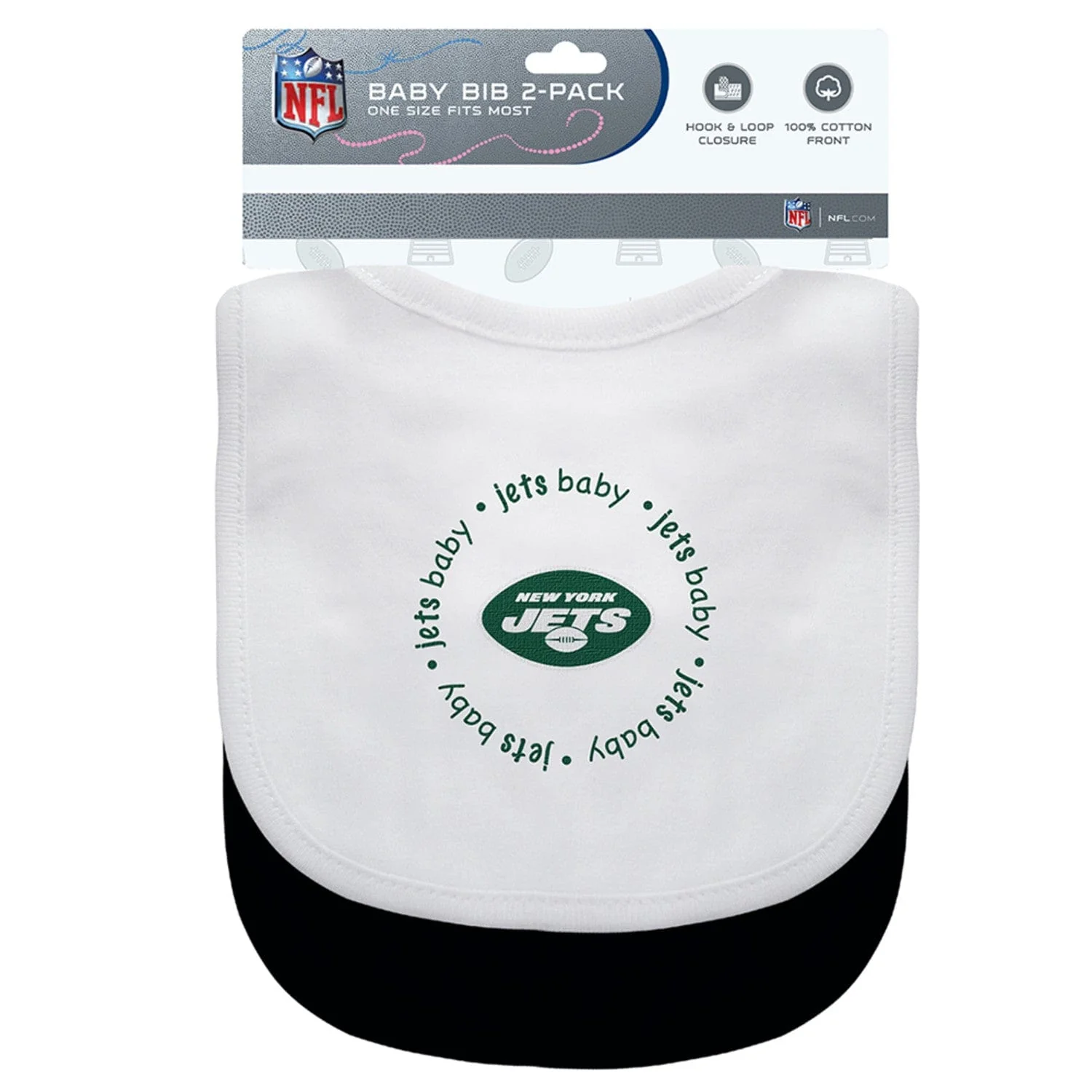 New York Jets - Baby Bibs 2-Pack - Image 2