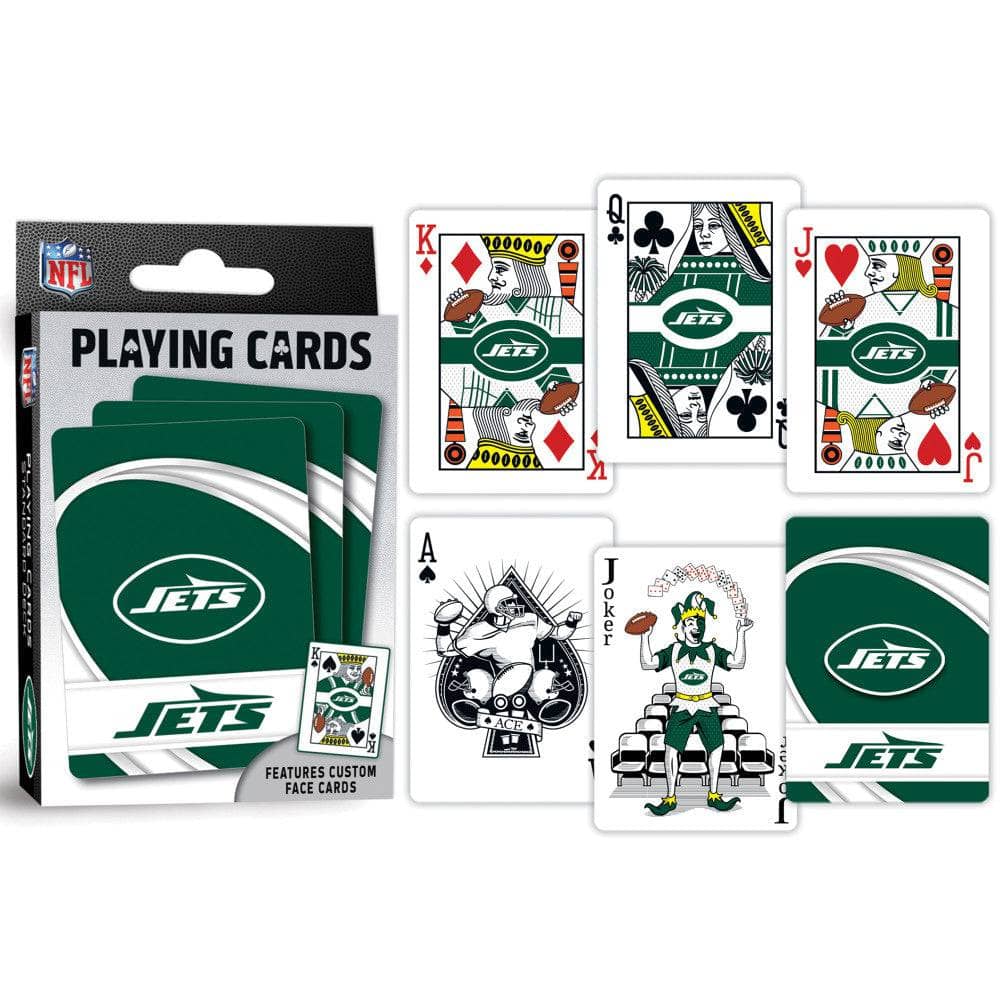 New York Jets Playing Cards - 54 Card Deck - Image 3