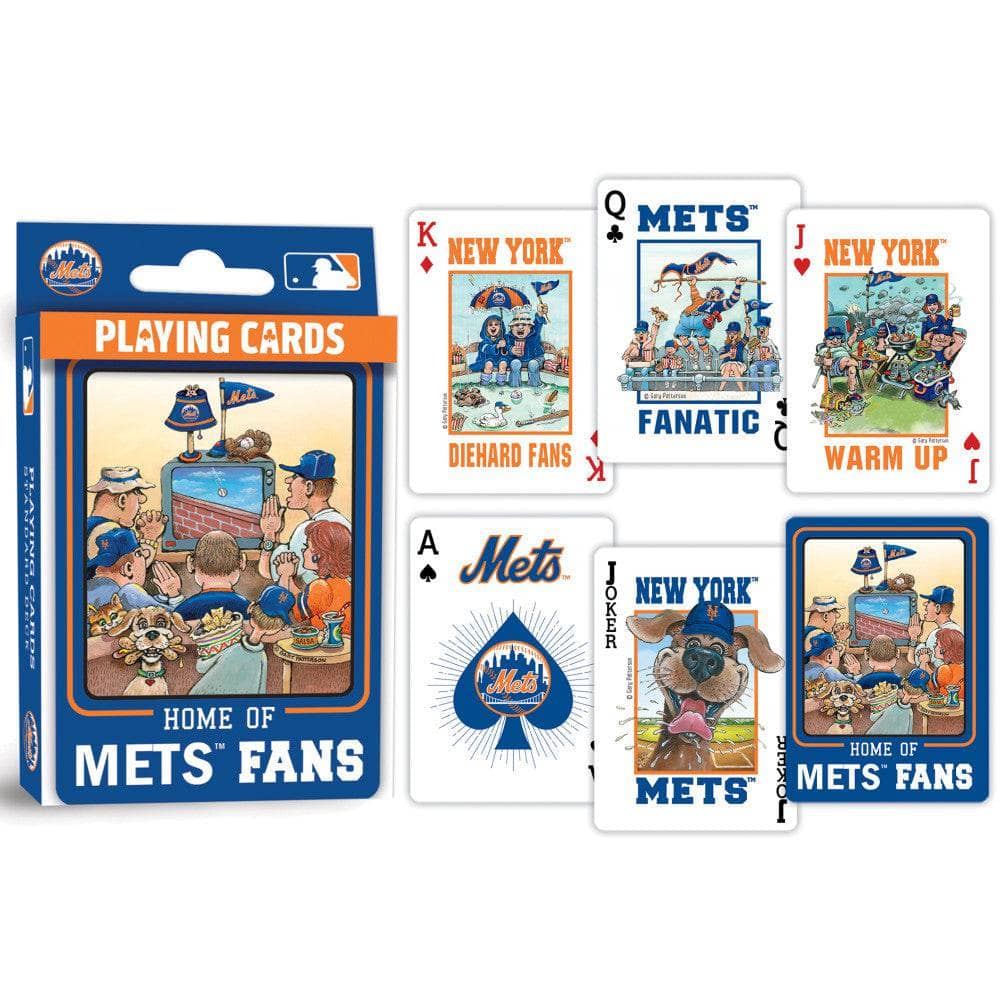 New York Mets Fan Deck Playing Cards - 54 Card Deck - Image 3