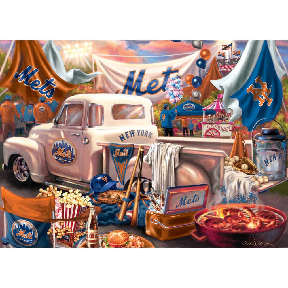 New York Mets - Gameday 1000 Piece Jigsaw Puzzle - Image 2