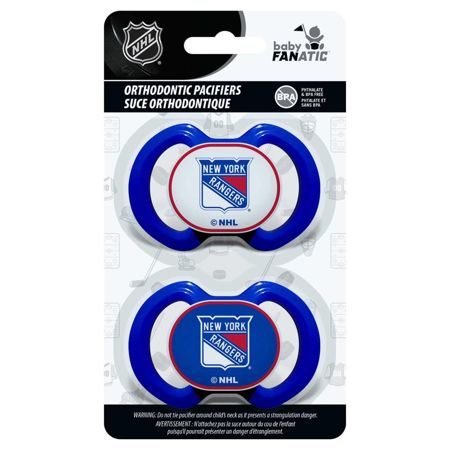 New York Rangers - Pacifier 2-Pack - Image 2