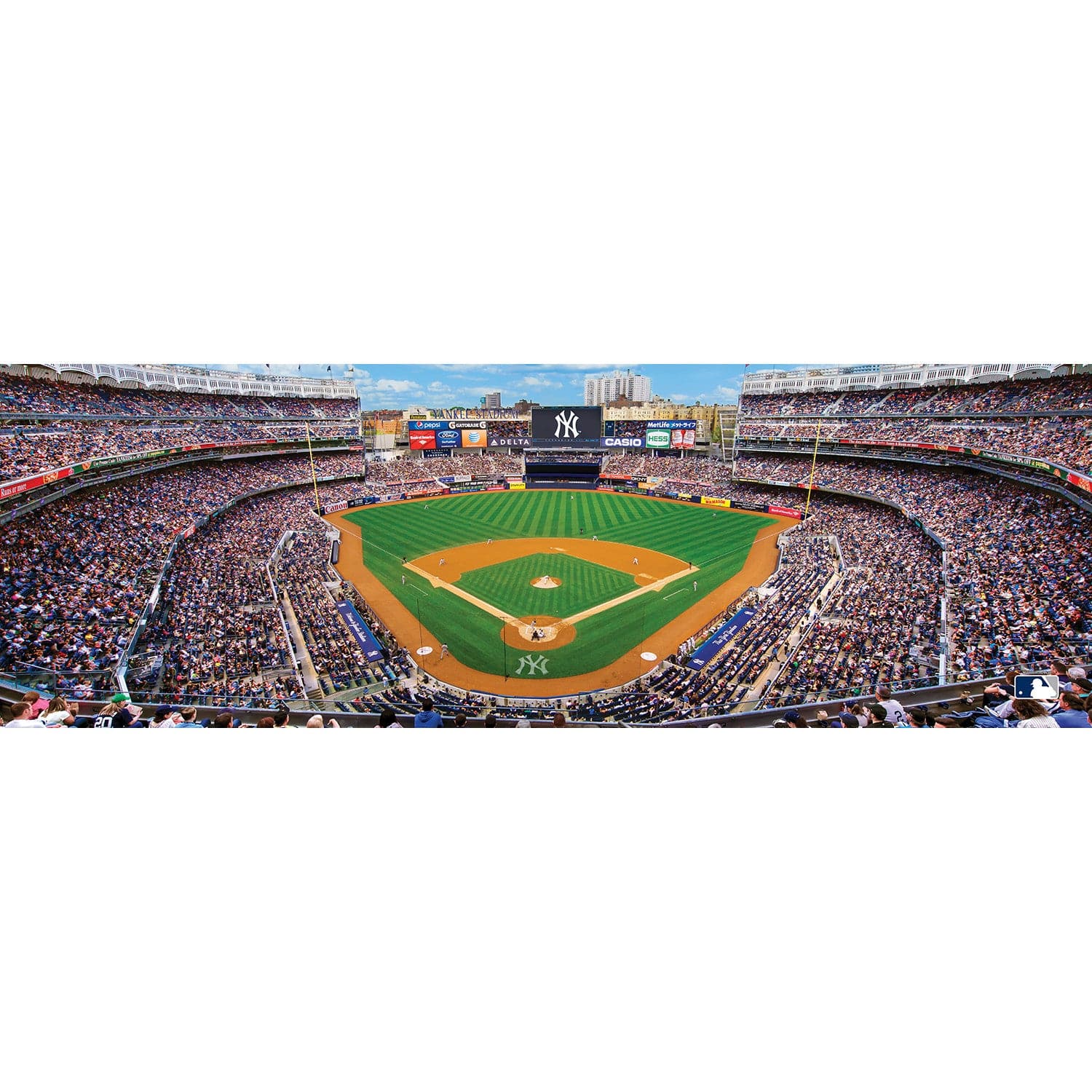 New York Yankees - 1000 Piece Panoramic Jigsaw Puzzle - Image 2