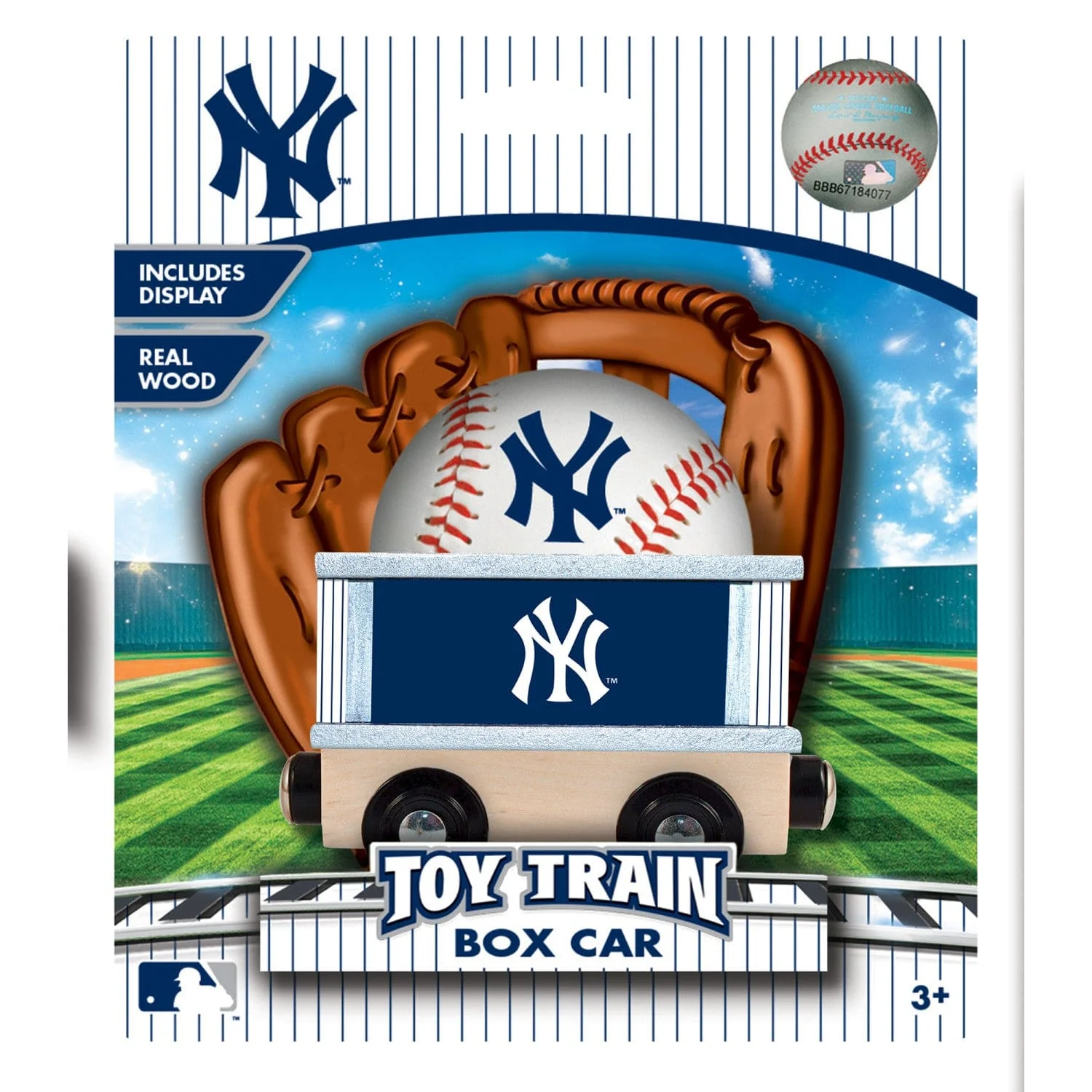New York Yankees Toy Train Box Car - Image 2