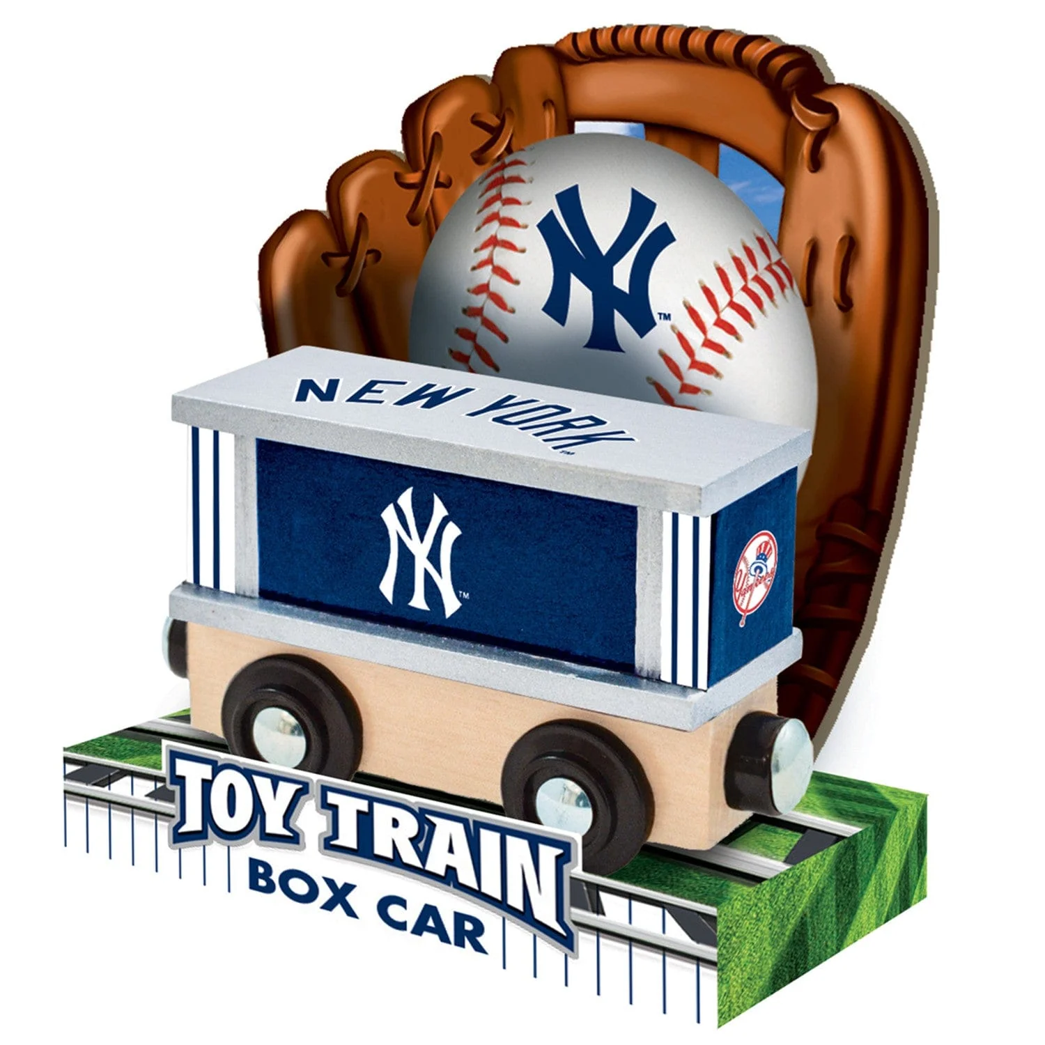 New York Yankees Toy Train Box Car - Image 3