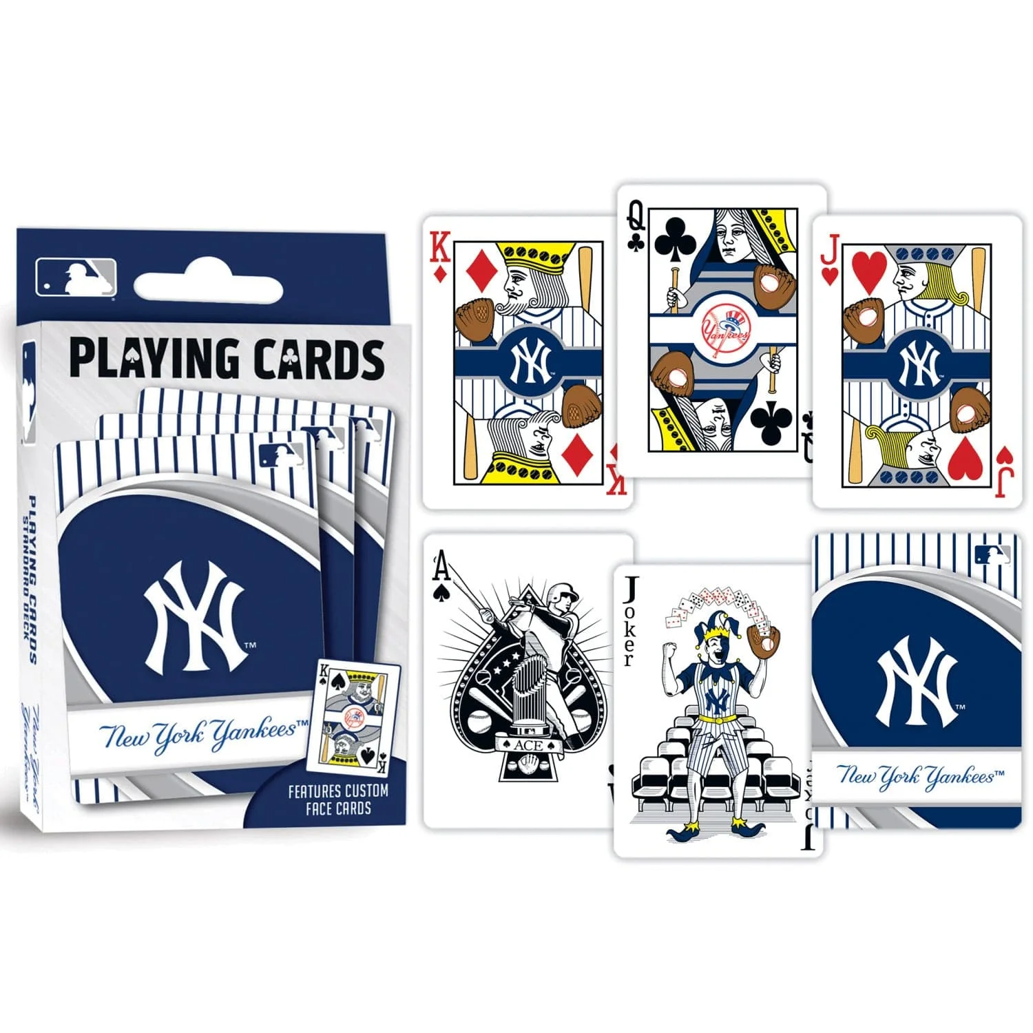 New York Yankees Playing Cards - 54 Card Deck - Image 3