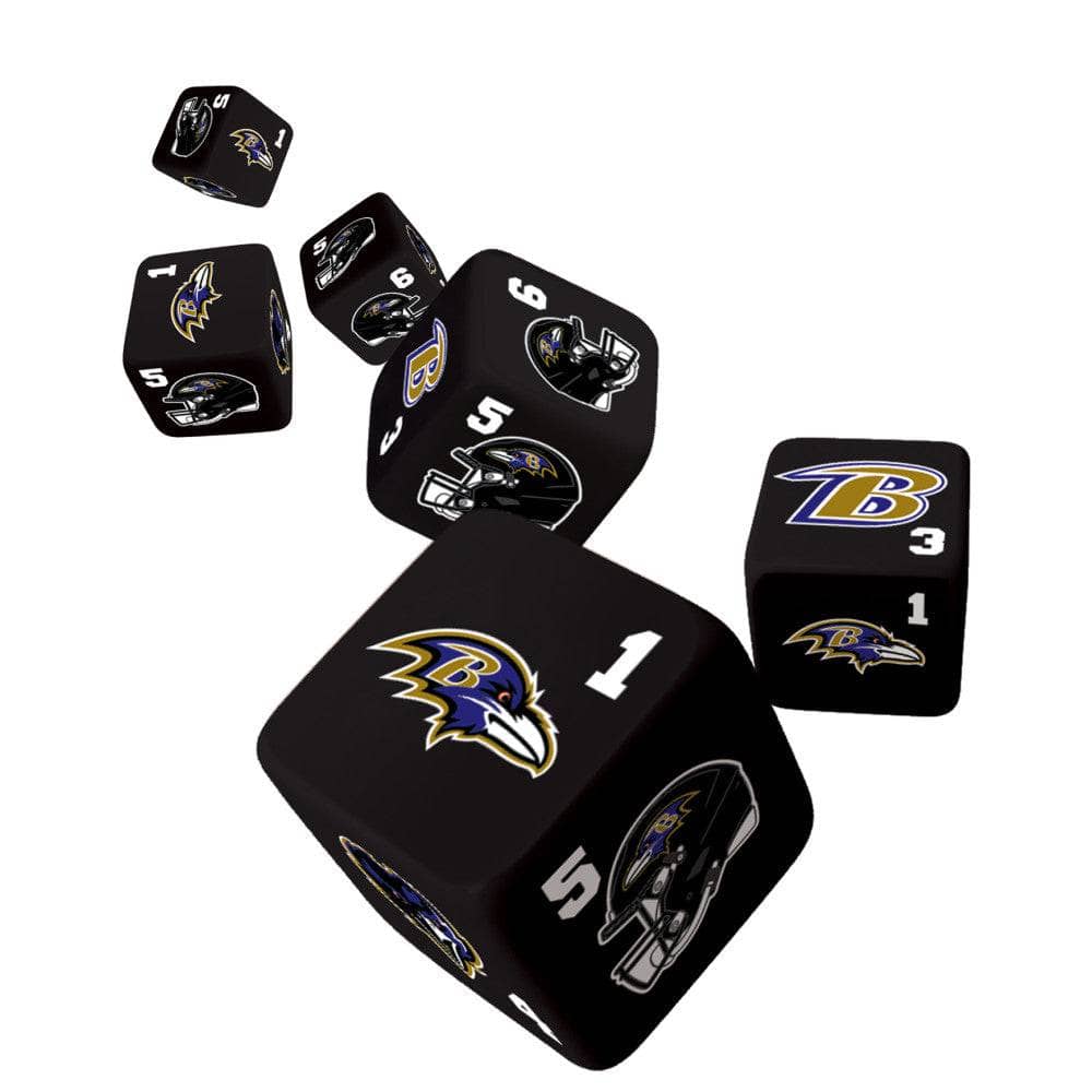 Baltimore Ravens Dice Set - 19mm - Image 2