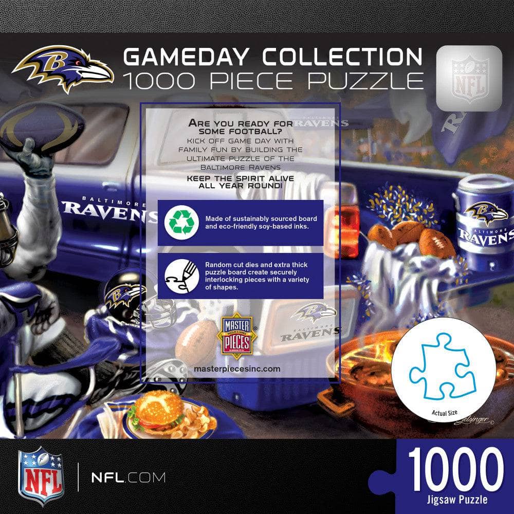 Baltimore Ravens - Gameday 1000 Piece Jigsaw Puzzle - Image 3