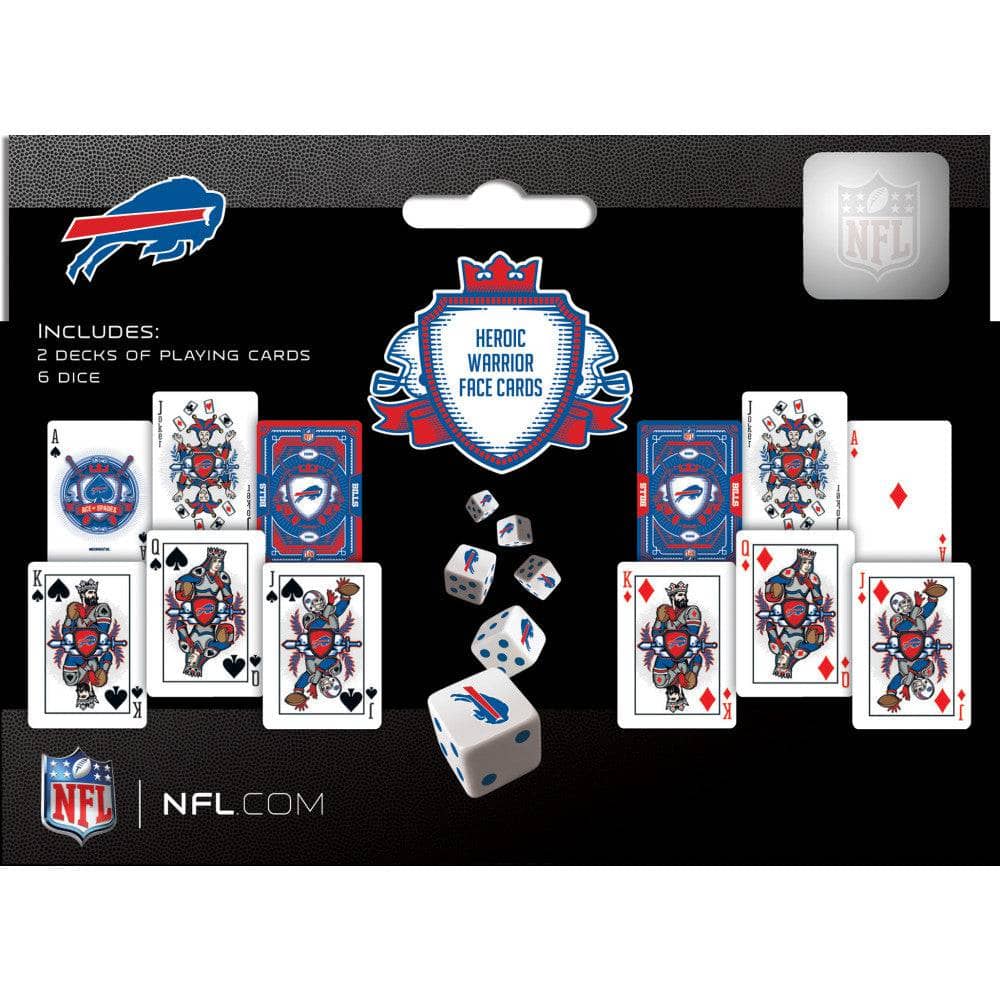 Buffalo Bills - 2-Pack Playing Cards & Dice Set - Image 3