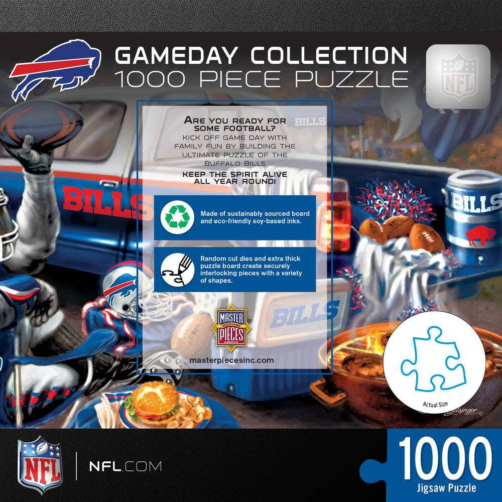 Buffalo Bills - Gameday 1000 Piece Jigsaw Puzzle - Image 3