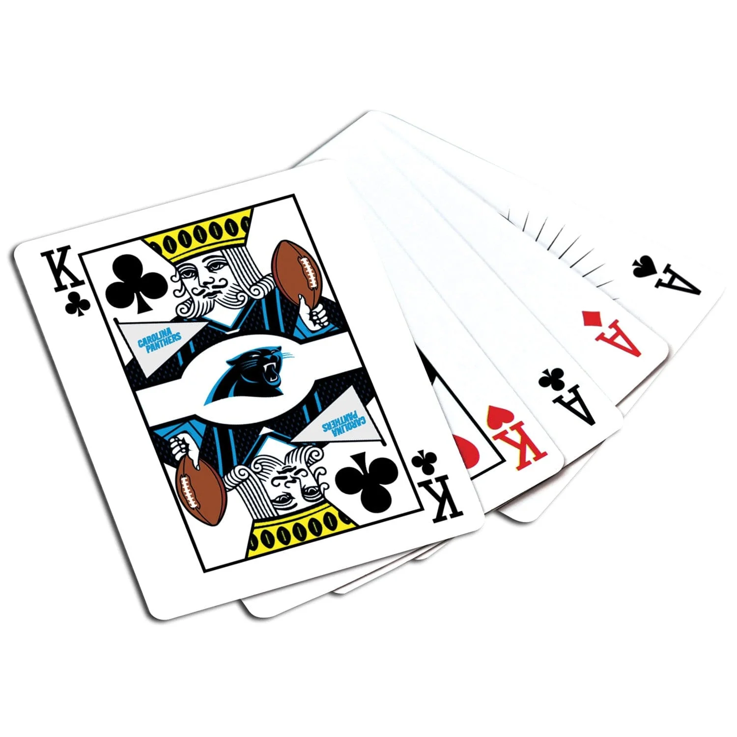 Carolina Panthers 300 Piece Poker Set - Image 6