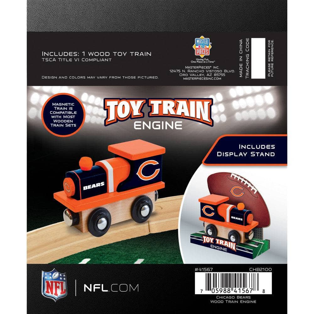 Chicago Bears Toy Train Engine - Image 3