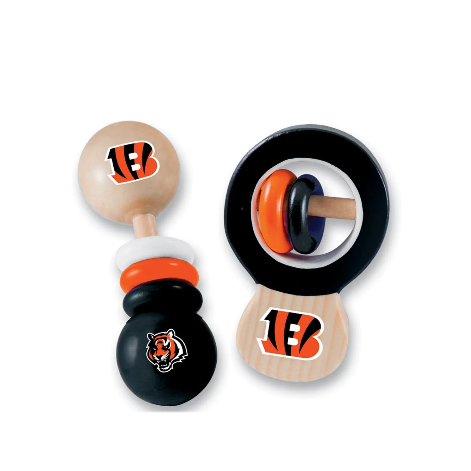 Cincinnati Bengals - Baby Rattles 2-Pack - Image 2