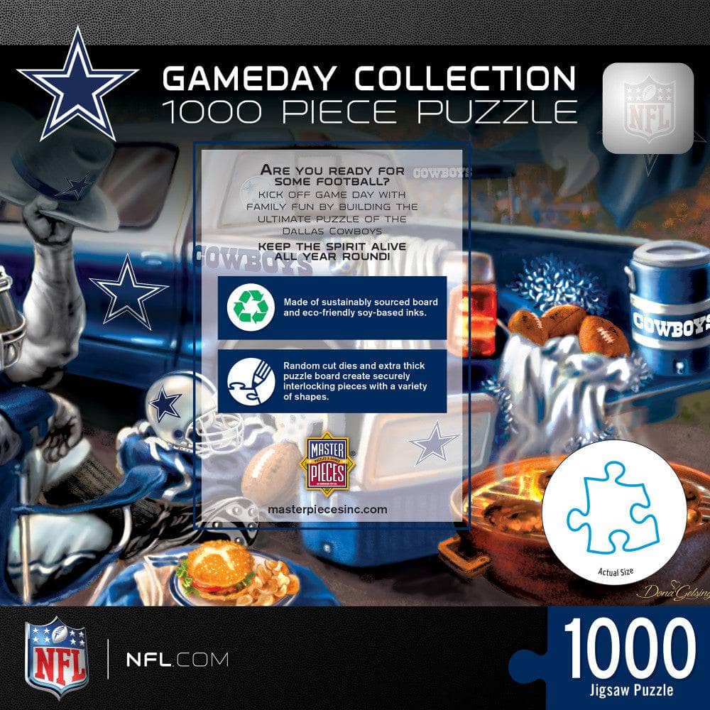 Dallas Cowboys - Gameday 1000 Piece Jigsaw Puzzle - Image 3