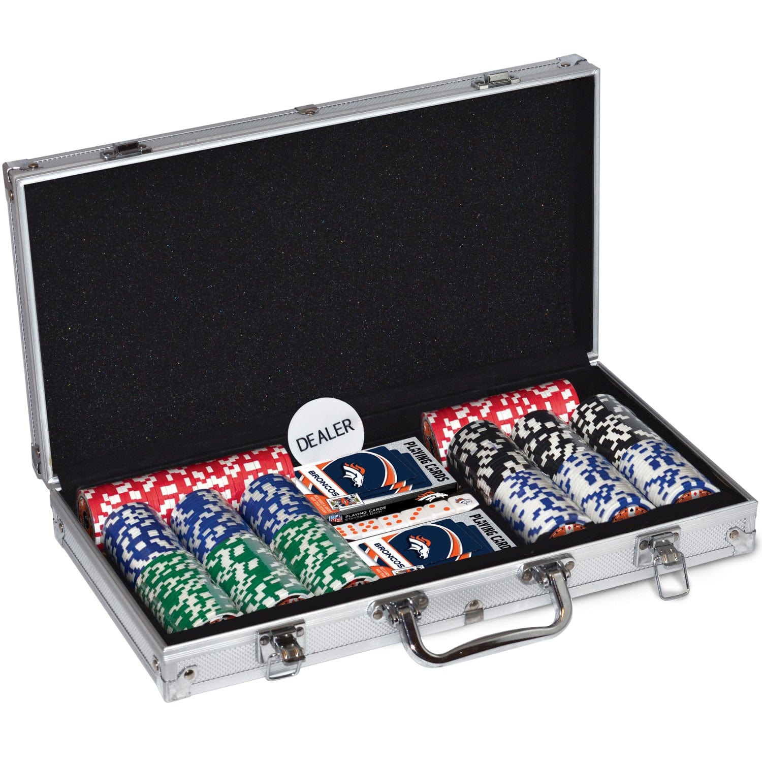 Denver Broncos 300 Piece Poker Set - Image 3