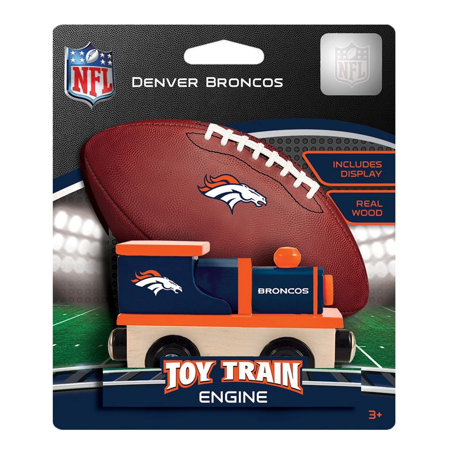 Denver Broncos Toy Train Engine - Image 2