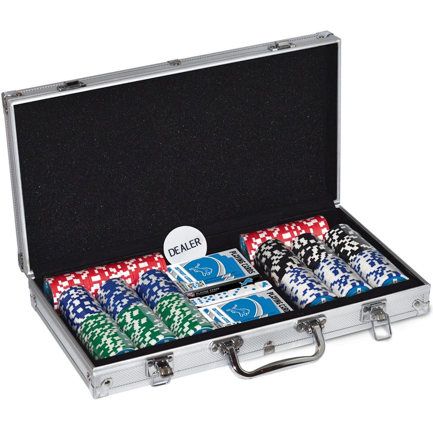 Detroit Lions 300 Piece Poker Set - Image 3