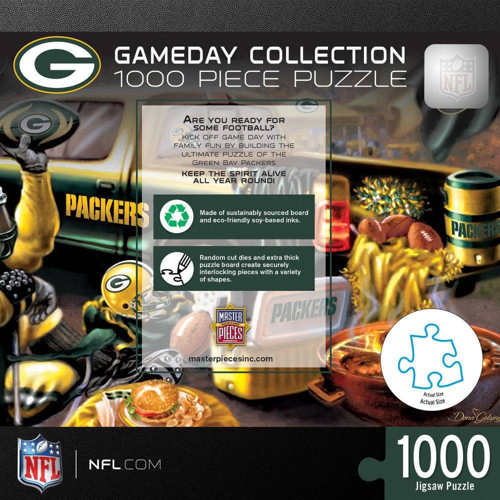 Green Bay Packers - Gameday 1000 Piece Jigsaw Puzzle - Image 3