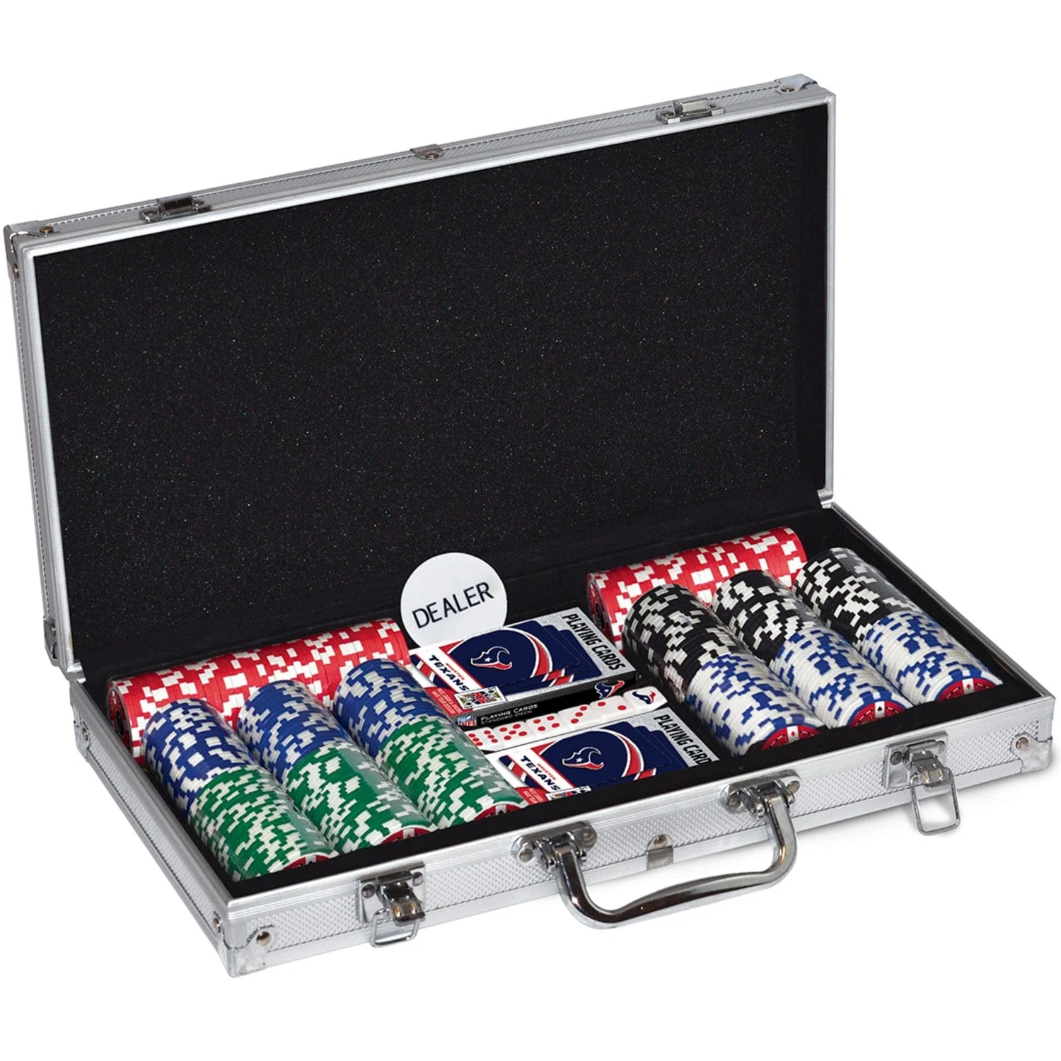 Houston Texans 300 Piece Poker Set - Image 3