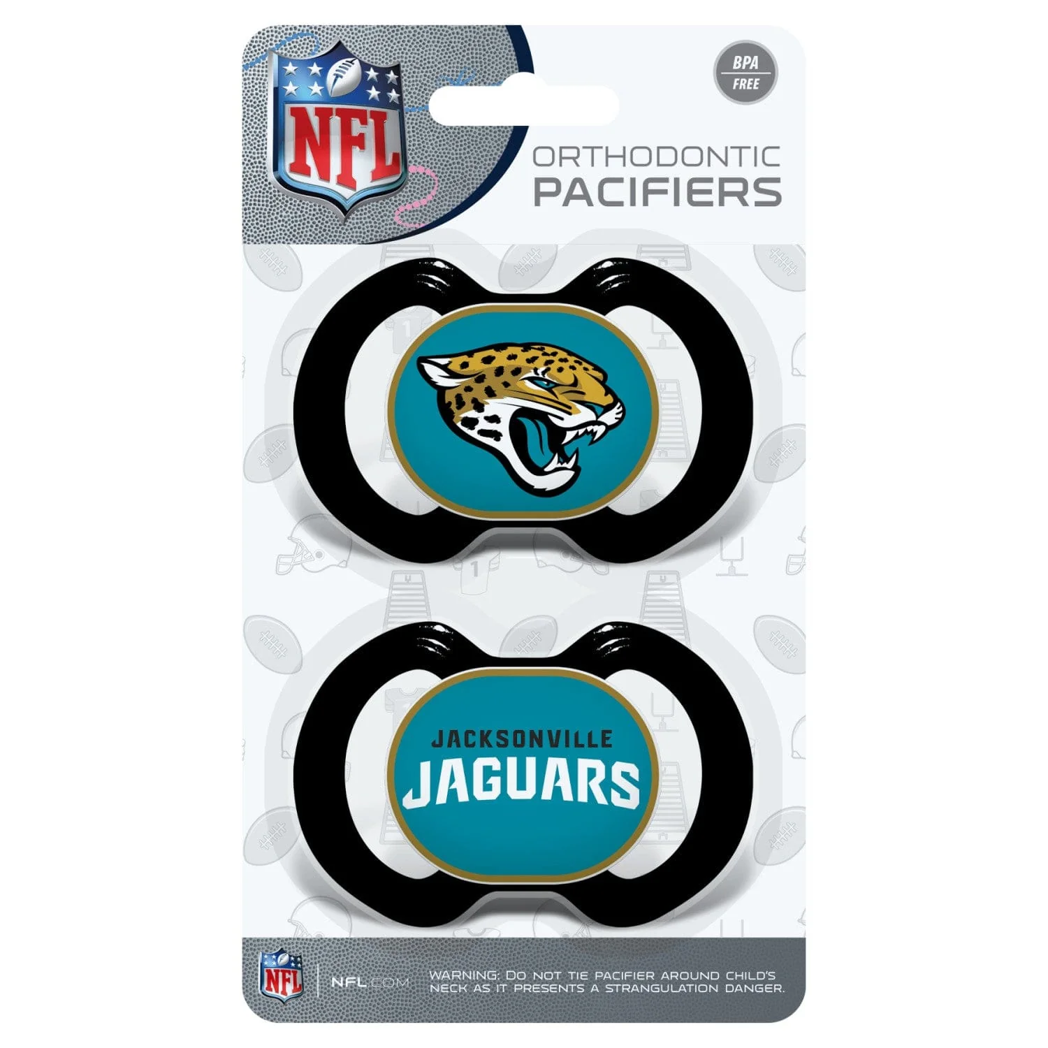 Jacksonville Jaguars - Pacifier 2-Pack - Image 2