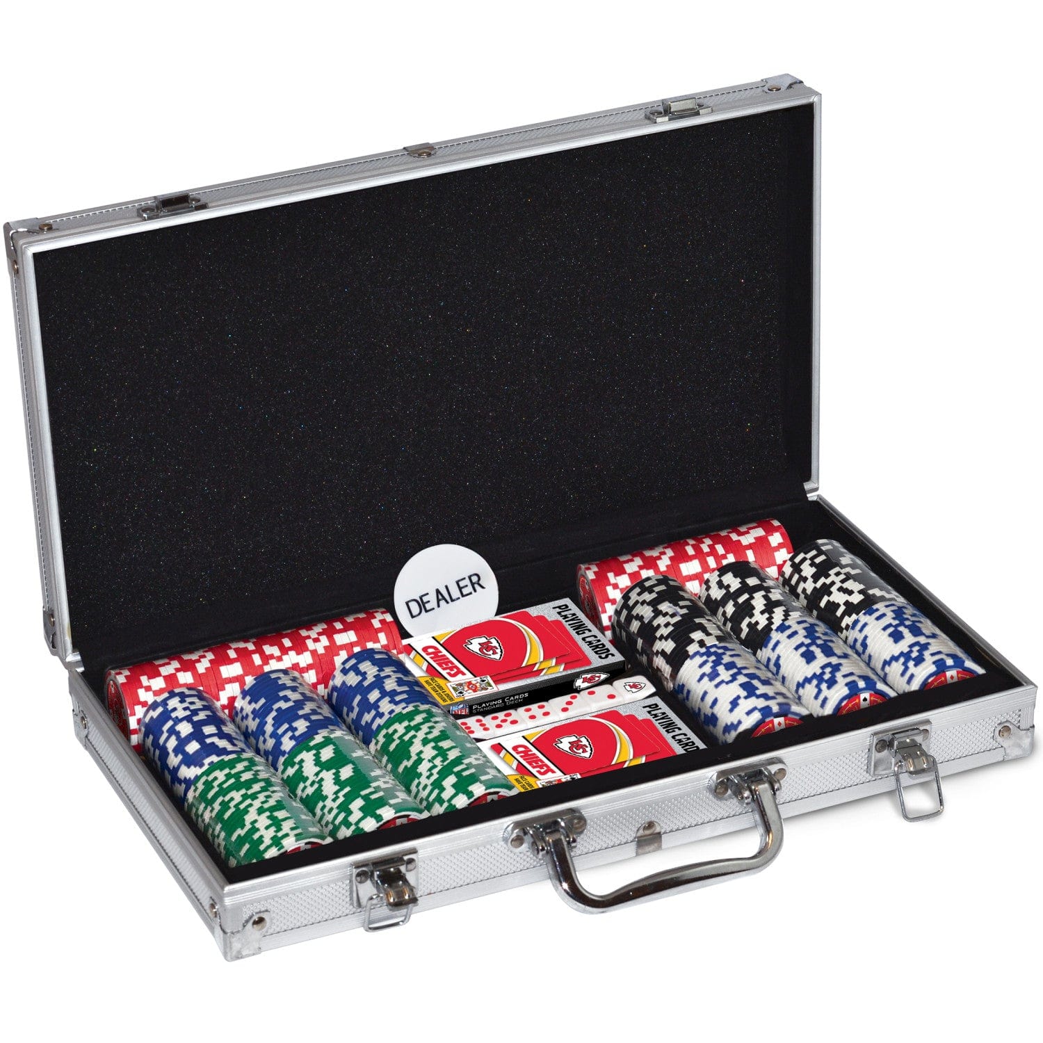Kansas City Chiefs 300 Piece Poker Set - Image 3