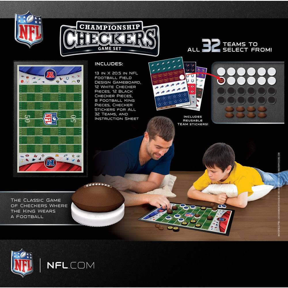 NFL - League Checkers Board Game - Image 3