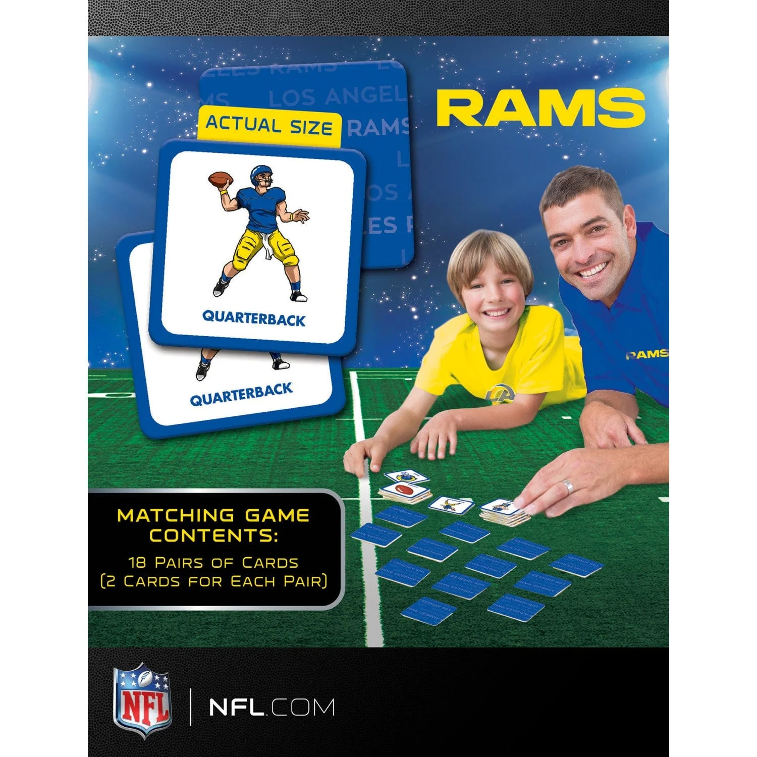 Los Angeles Rams Matching Game - Image 3