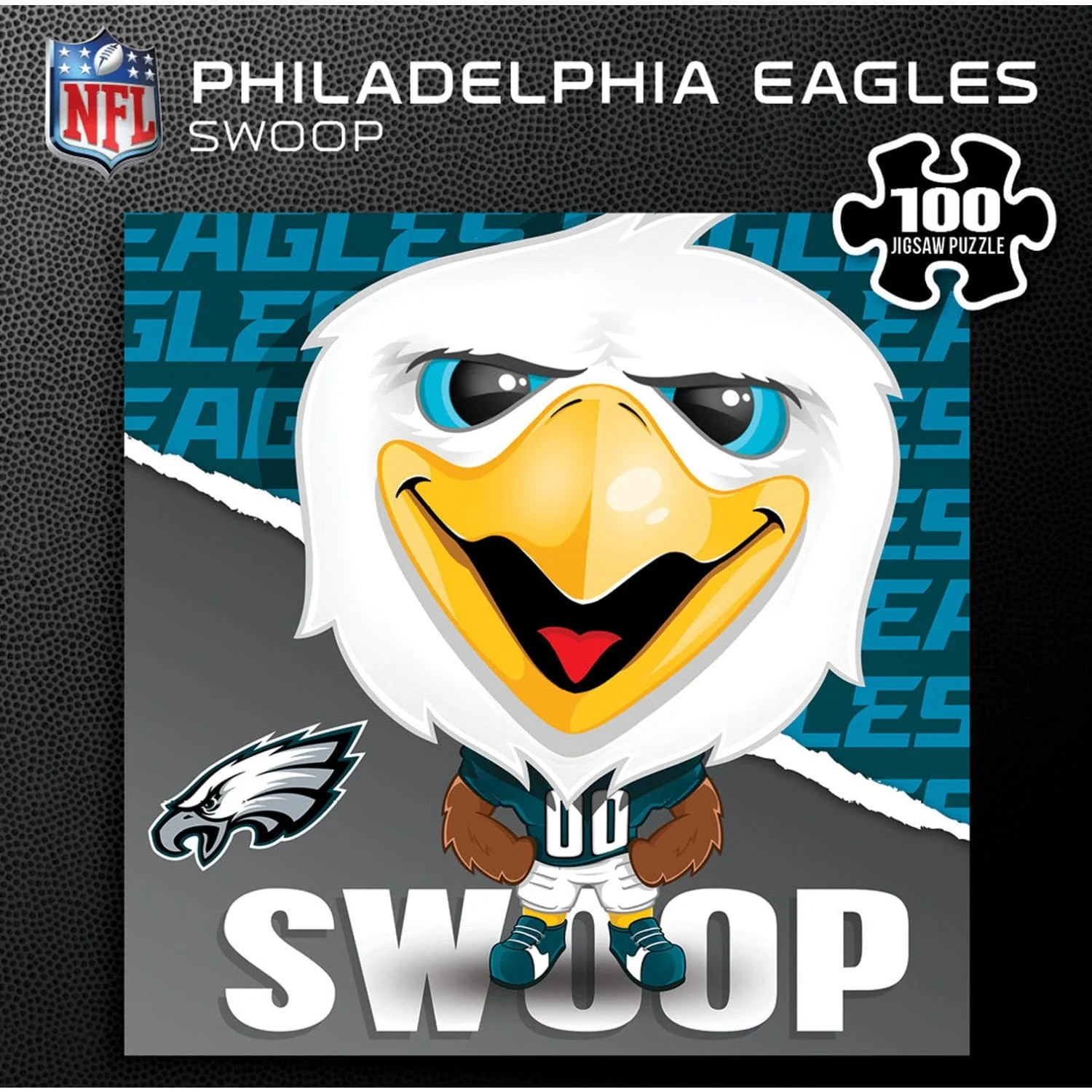 Philadelphia Eagles - NFL Mascot 100 Piece Jigsaw Puzzle - Image 3