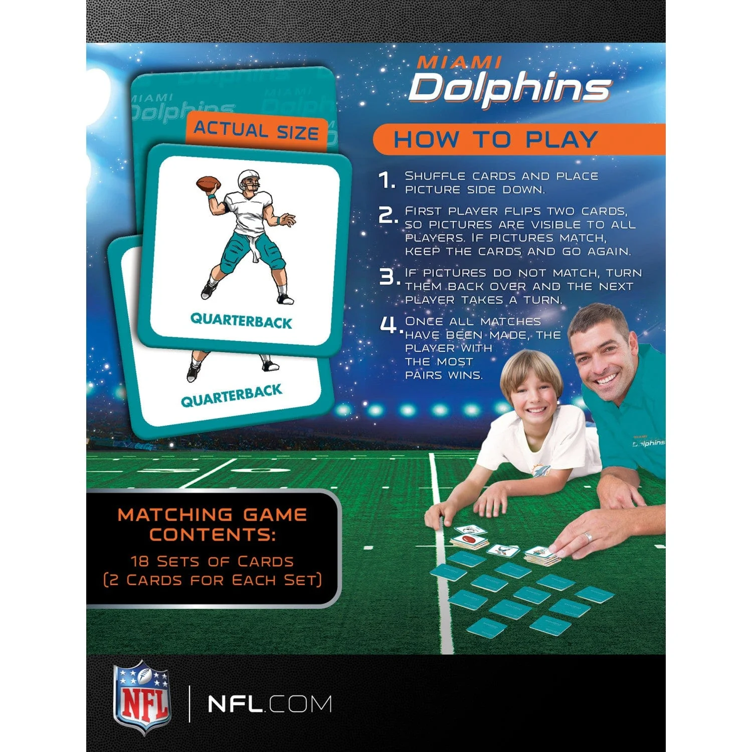 Miami Dolphins Matching Game - Image 3