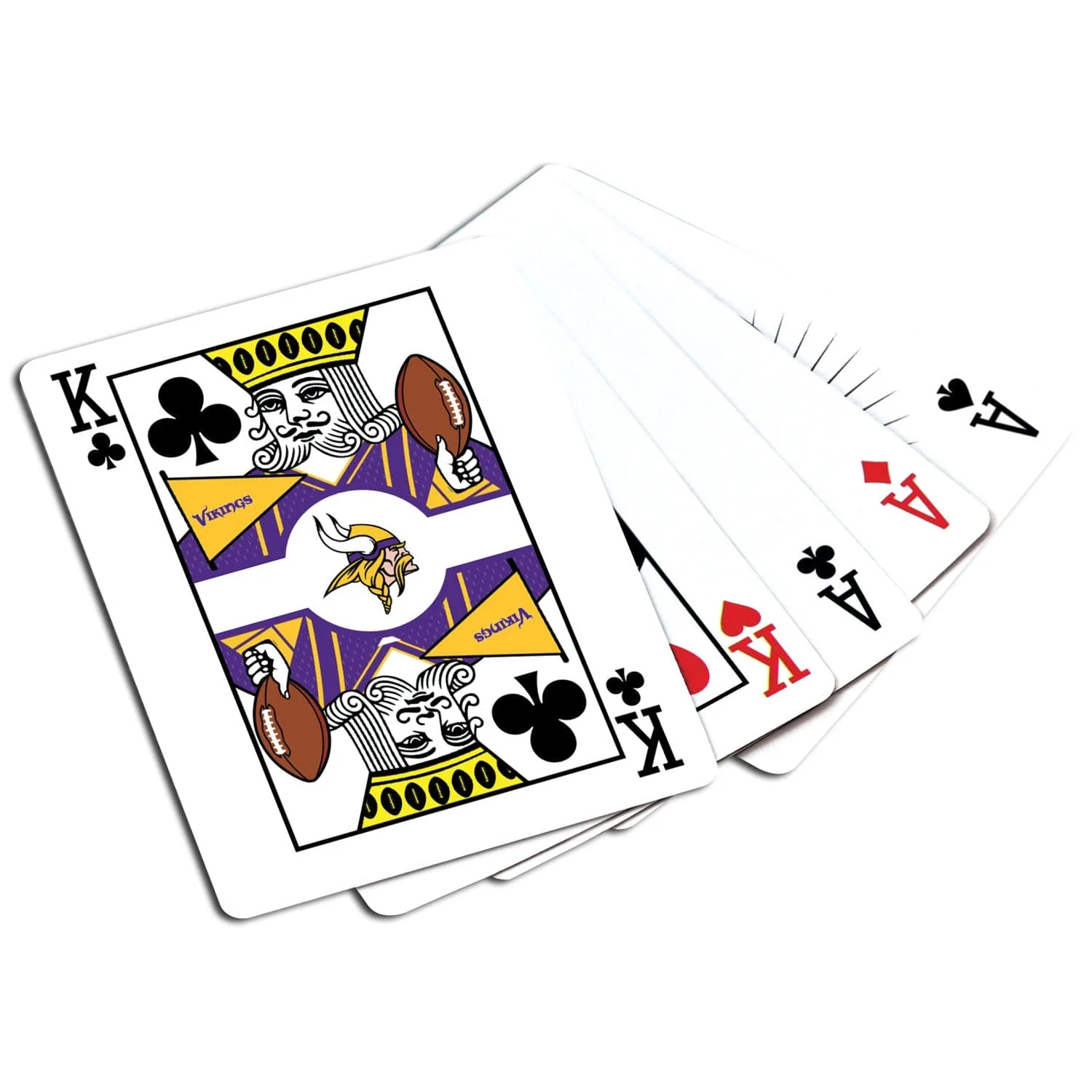 Minnesota Vikings 300 Piece Poker Set - Image 6